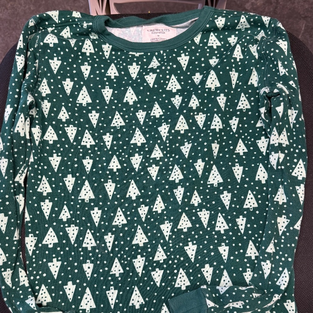 Crewcuts Christmas Pajamas - Size 12